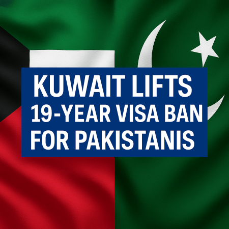 Kuwait Lifts Visa Ban for Pakistanis